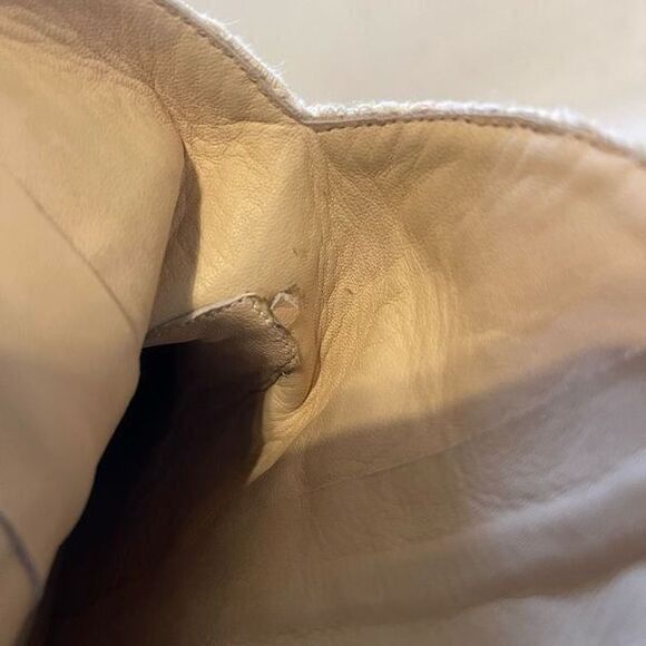 MOMO NEW YORK SHORT CREAM ACE EMBROIDERED BOOTS NADY - Picture 4 of 11